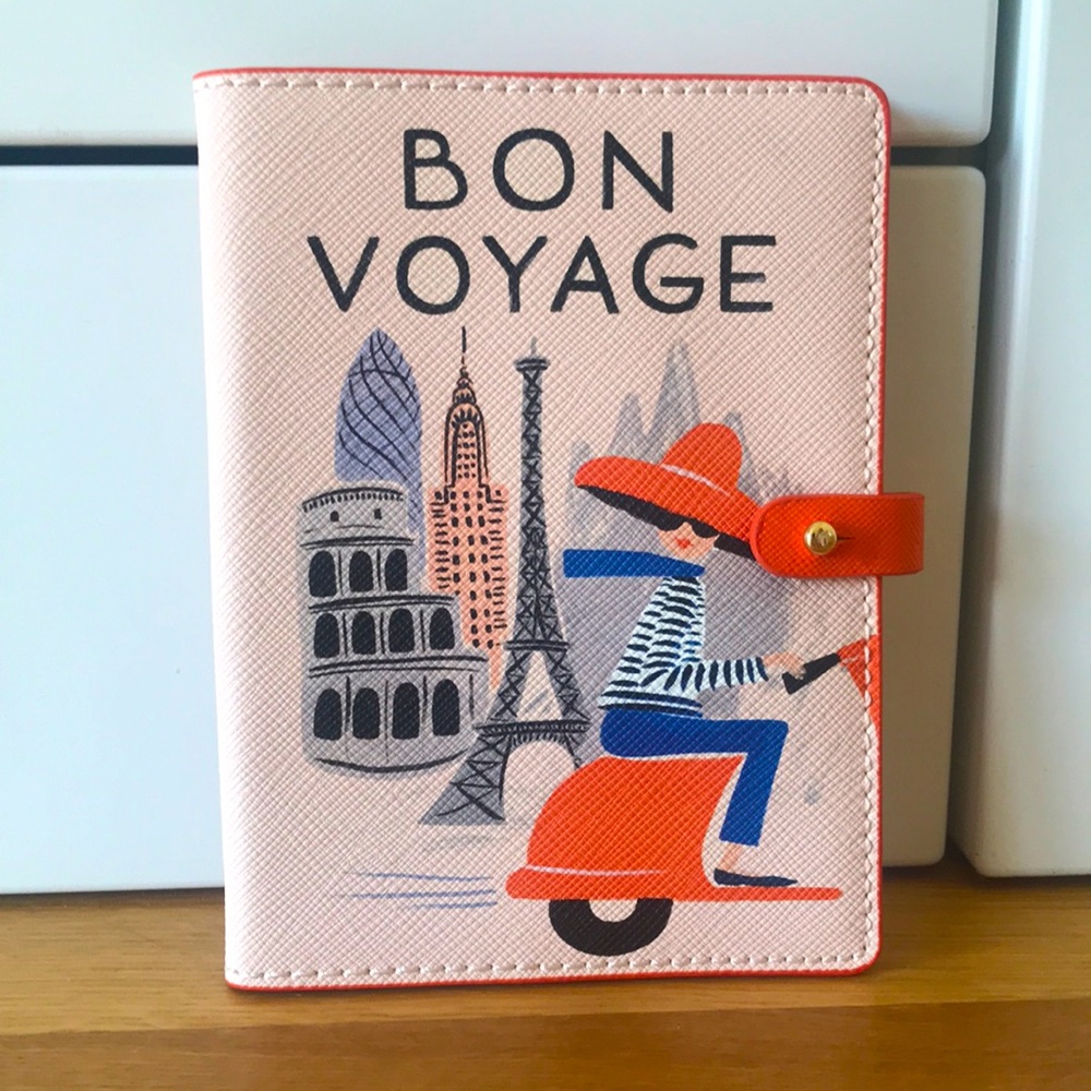 Anthropologie x Rifle Paper Co. passport holder. Like new!